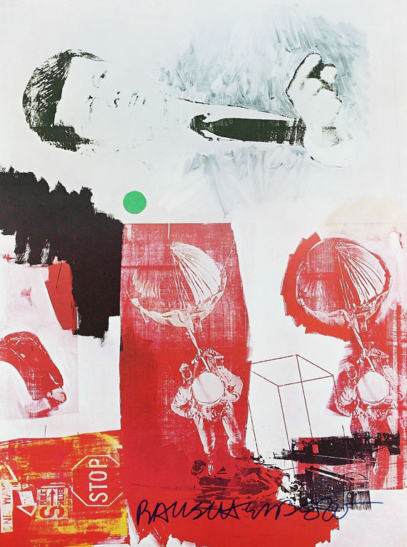 Robert Rauschenberg - Quote (J.F.K.)