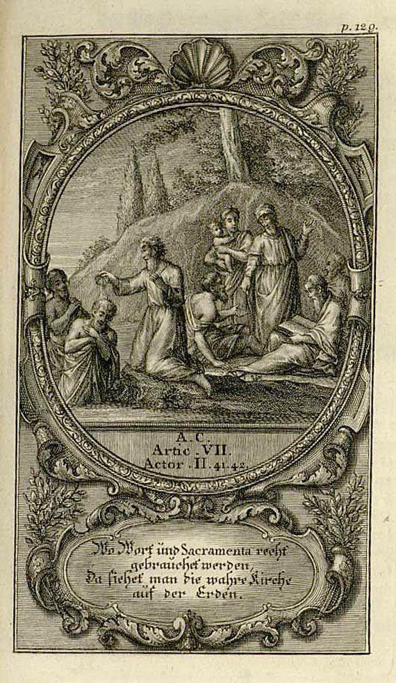 Johannes Weidner - Ehre und Lehre der Augspurgischen Confession. 1732.