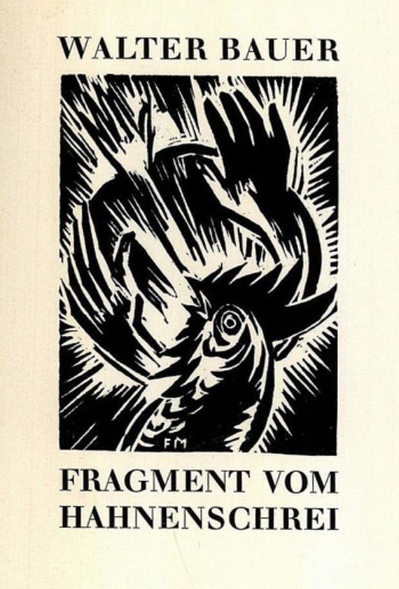 Frans Masereel - Bauer, Fragment vom Hahnenschrei. 1966
