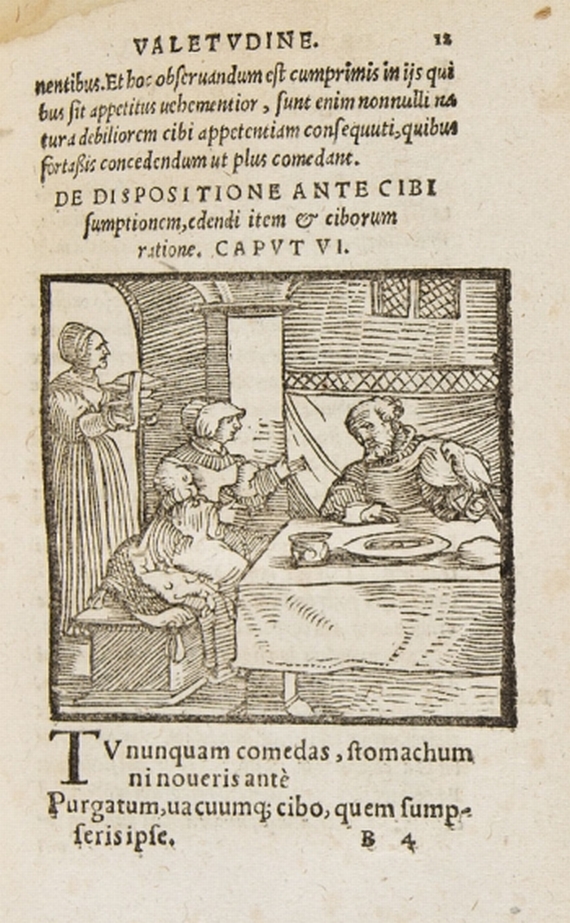 Regimen sanitatis Salernitanum - De conservanda bona valetudine. 1551