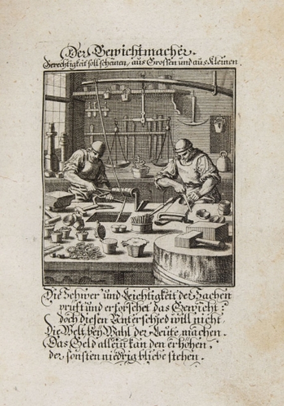 Christoph Weigel - Abbildung der gemein-nützlichen Haupt-Stände. 1698