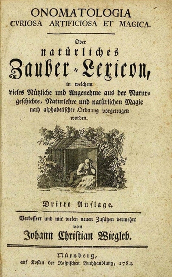   - Zauber-Lexicon. 1784