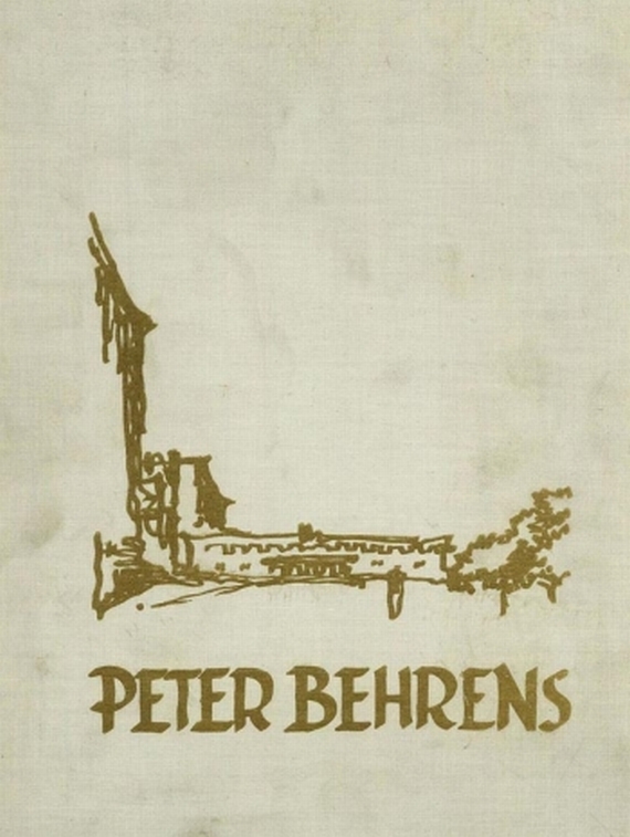 Peter Behrens - Cremers, P. J., Peter Behrens. 1928