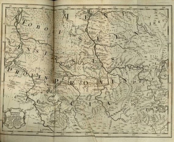 J. G. Gmelin - Reise durch Sibirien. Tl. I und II (von 4) in 1 Bd. 1751.