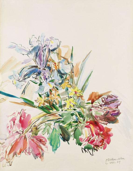 Oskar Kokoschka - Blumen
