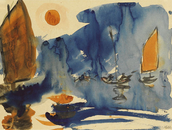 Emil Nolde - Dschunken