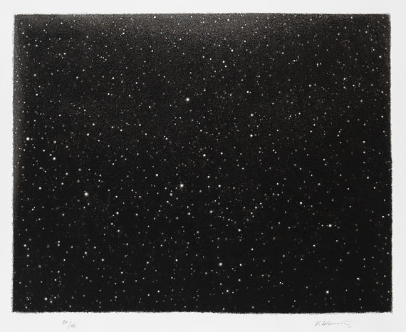 Vija Celmins - Night Sky/Untitled # 17