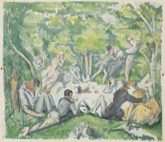 Paul Cézanne - Nach - Le Déjeuner sur l