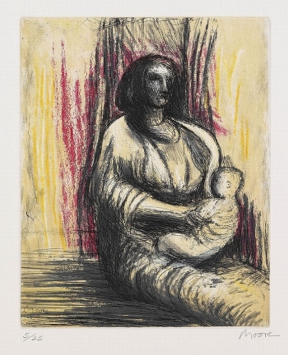 Henry Moore - Mother and Child