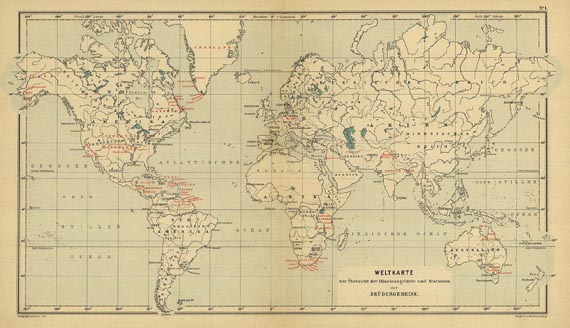 Atlanten - Missions-Atlas. 1895