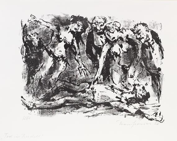 Hans Fronius - 4 Bll. Lithographien. 1974