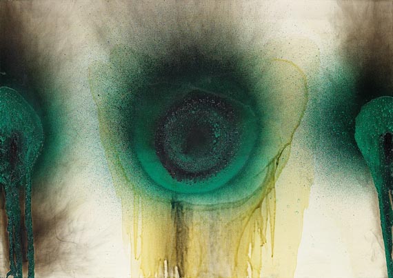 Otto Piene - Feuer. Grün