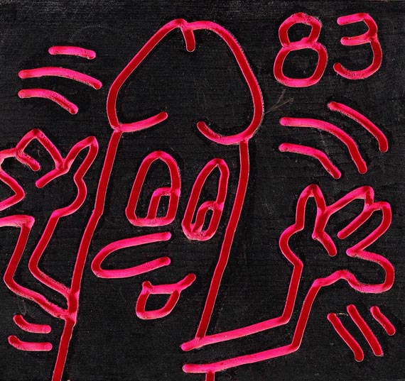 Keith Haring - Untitled (Daisy Dick)