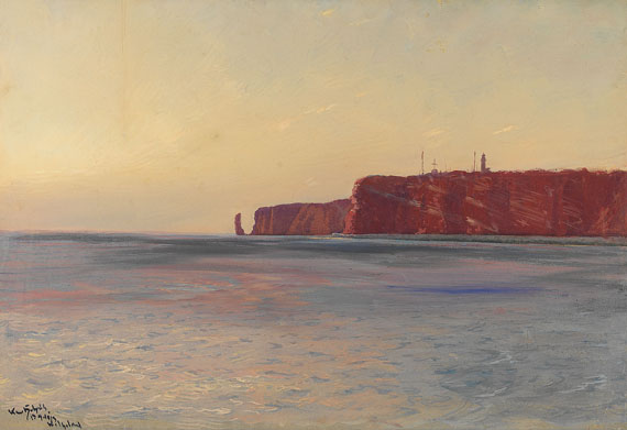 Hans Bohrdt - Helgoland