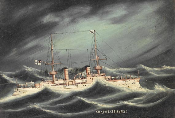  China - Großer Kreuzer "Fürst Bismarck"