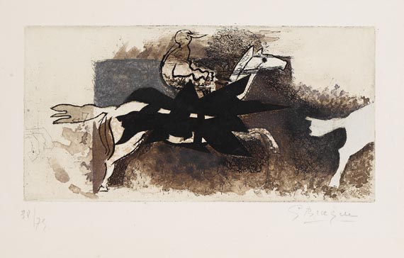 Georges Braque - Le jockey