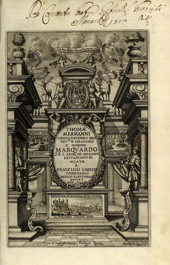 Thomas Mermann von Schönberg - Consultationes. 1675