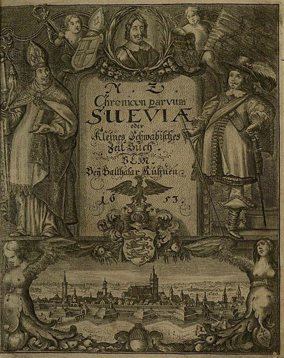  Baden-Württemberg - Kleines schwäbisches Zeit-Buch. 1653