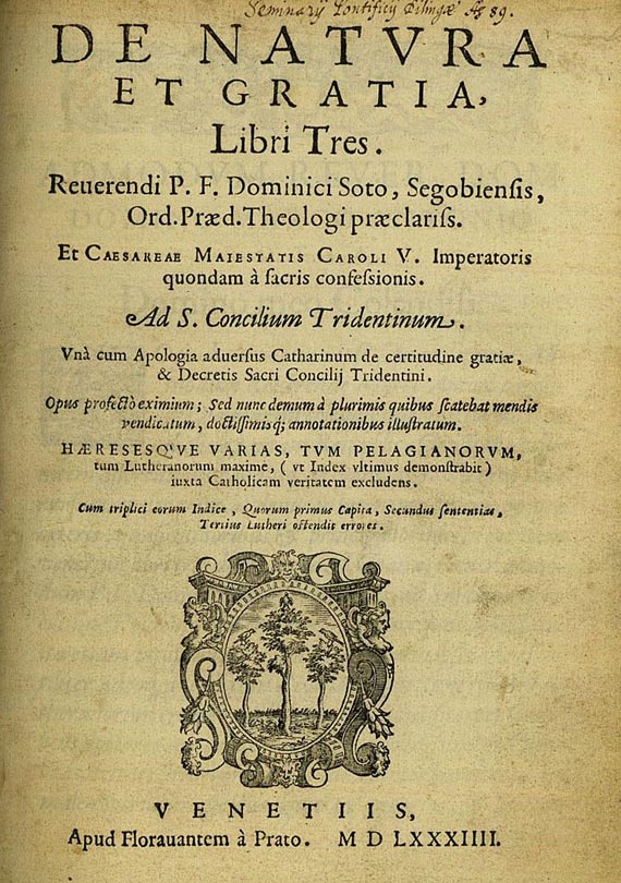 Domingo de Soto - De natura et gratia. 1584 (71)