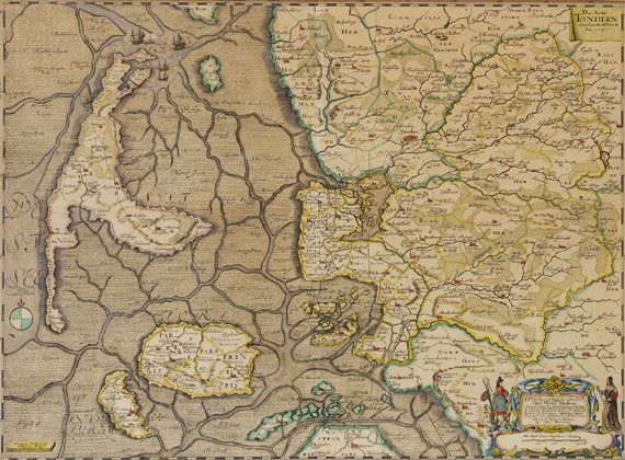 Schleswig-Holstein - Das Ambt Tondern ohne Landtofft Herde Anno 1648.