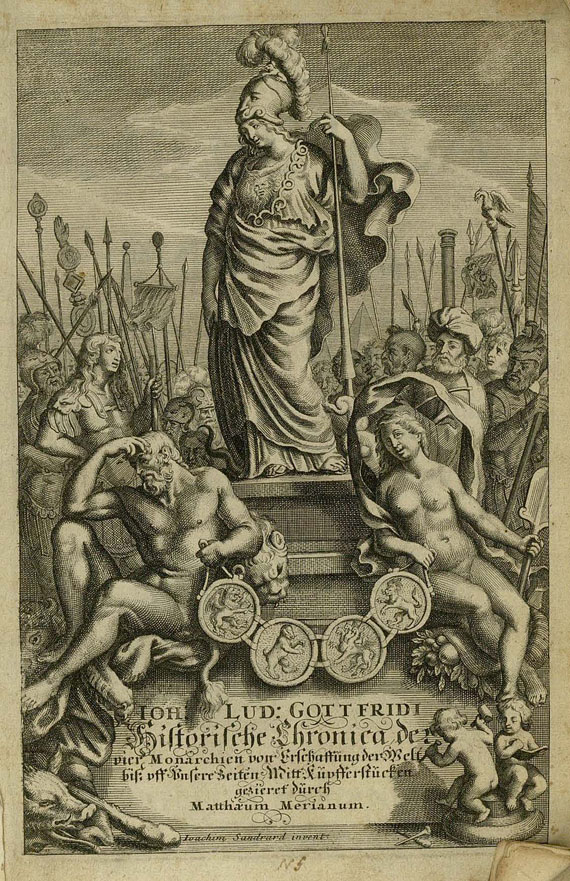 Johann Ludwig Gottfried - Historische Chronica, 1710.