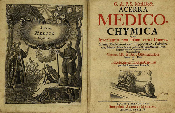   - Acerra Medico Chymica, 1713. [192)