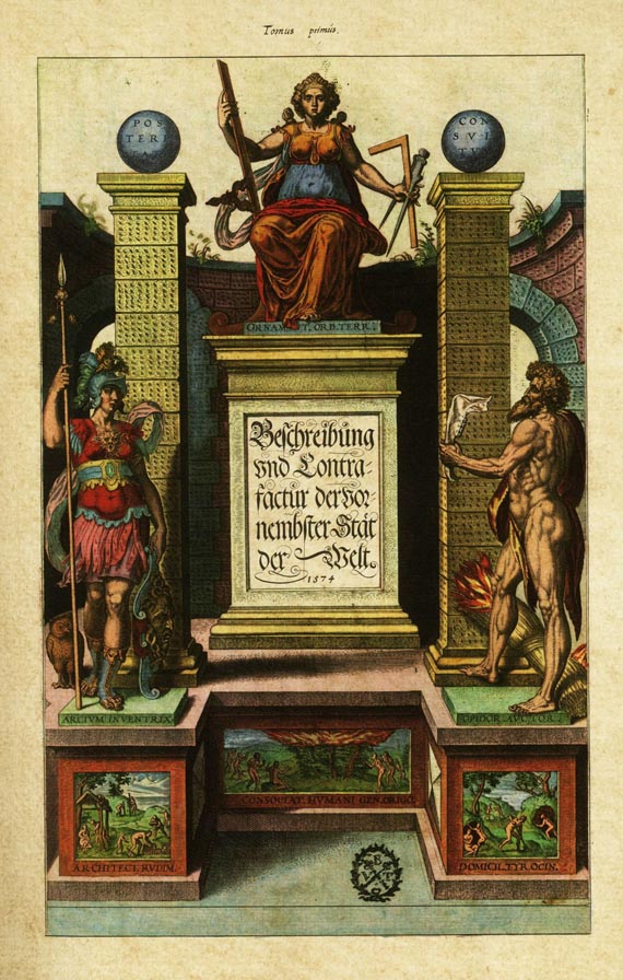   - Braun/Hogenberg, Städtebilder 1574. 1999