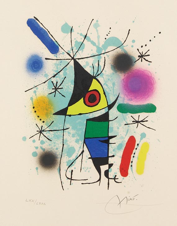 Joan Miró - Aus: Joan Miró Lithographe I