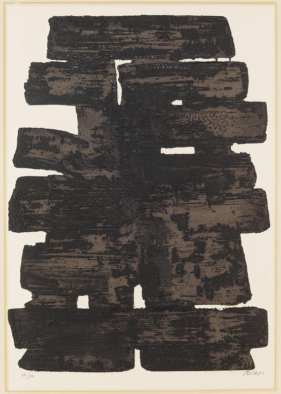 Pierre Soulages - Eau-forte XIII