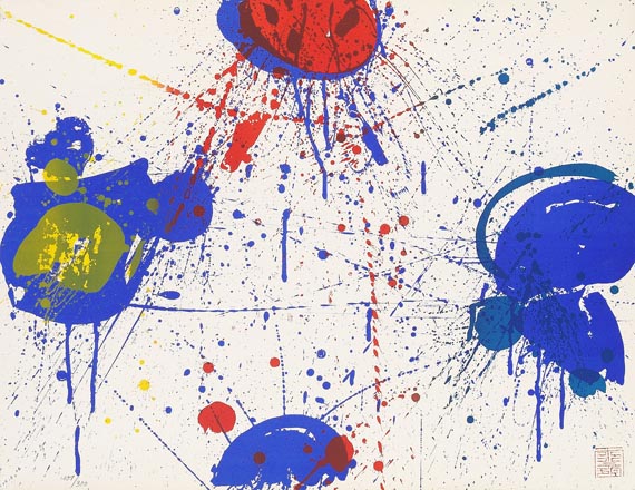 Sam Francis - The upper red