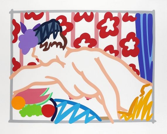 Tom Wesselmann - Judy reaching over table