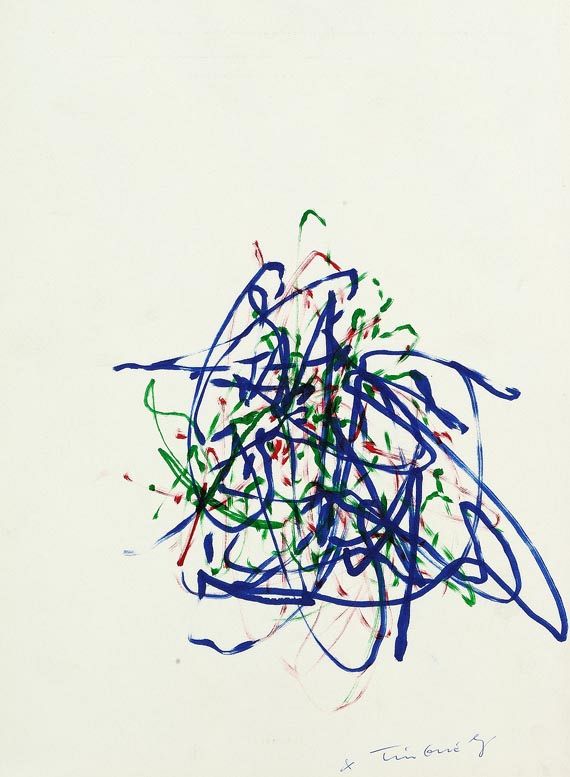 Jean Tinguely - Metamatic 7 (Maschinenbild Haus Lange. Bauanleitung) - 