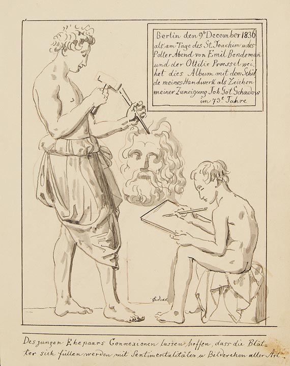 Johann Gottfried Schadow - Der Bildhauer (Phidias)