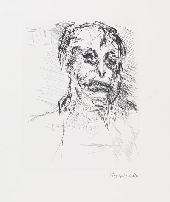 Oskar Kokoschka - Aristophanes. 1969.