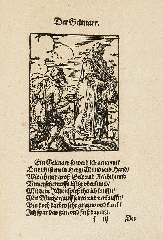 Hans Sachs - Beschreibung aller Stände. 1574. - 