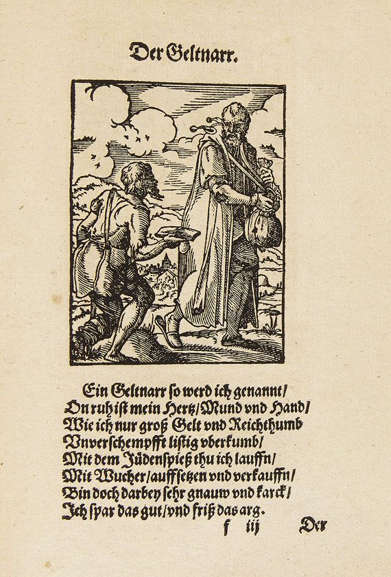 Hans Sachs - Beschreibung aller Stände. 1574. - 