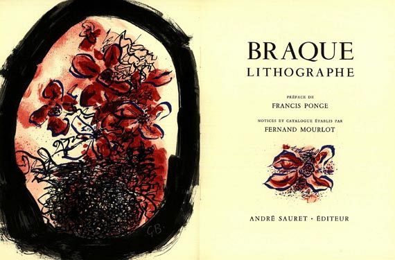 Georges Braque - Lithographe, 1963.