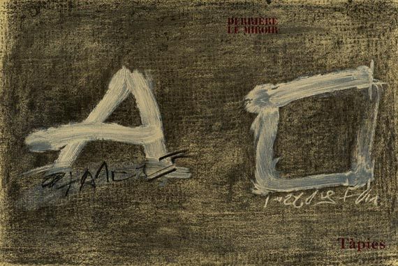 Antoni Tàpies - DLM 234, 1979.