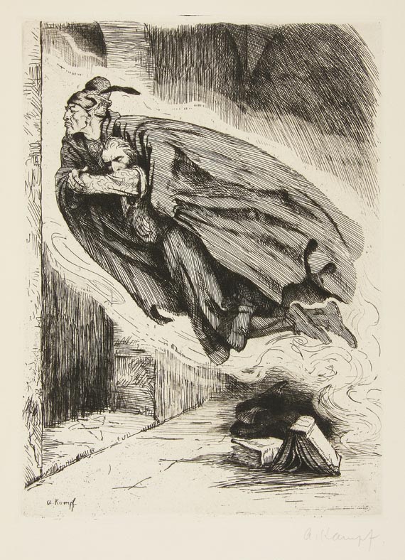 Arthur Kampf - Goethe, Johann Wolfgang von, Faust. 1925