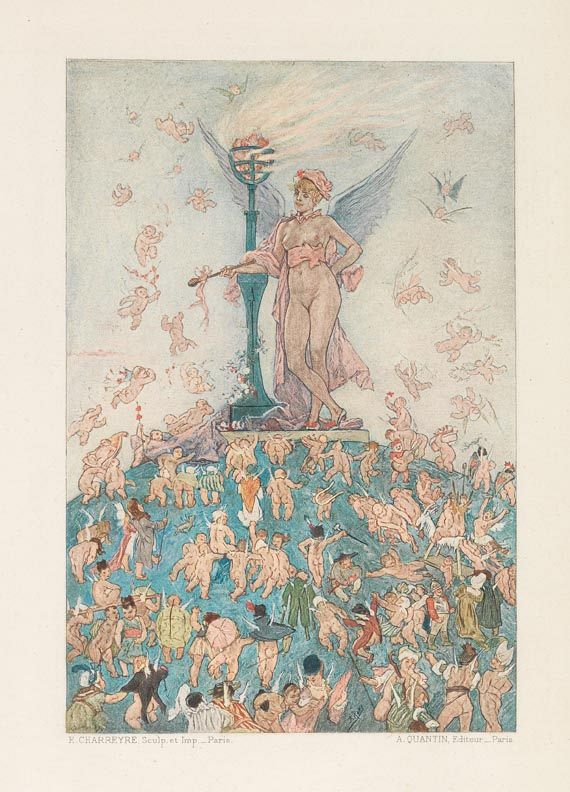 Octave Uzanne - L`art et l´idée. 2 Bde. 1892 - 