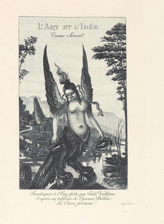 Octave Uzanne - L`art et l´idée. 2 Bde. 1892 - 