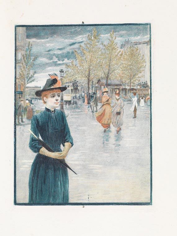 Octave Uzanne - L`art et l´idée. 2 Bde. 1892 - 