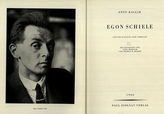 Egon Schiele - Kallir, Egon Schiele. 1966