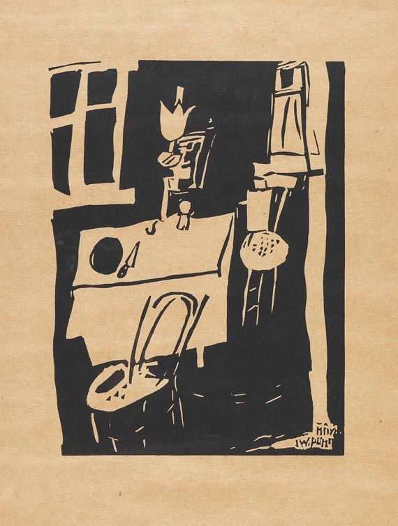 Jean Pougny - Prévert, L`atelier. 1964 - 