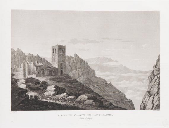 Anton Ignaz Melling - Les Pyrenees Francaises. 1826-1830. - 