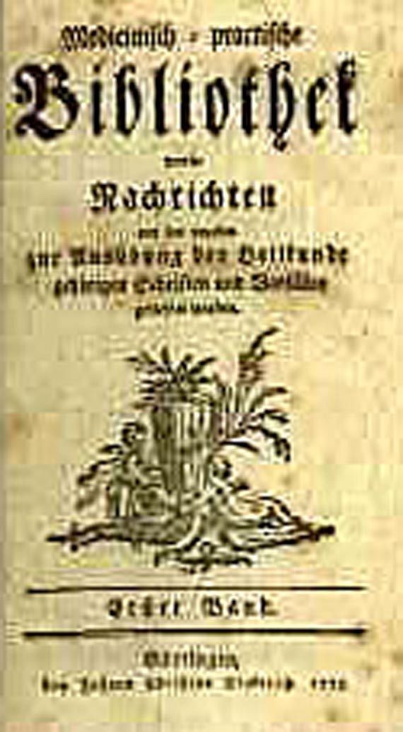 John M. Murray - Medicinisch-practische Bibliothek.1775.