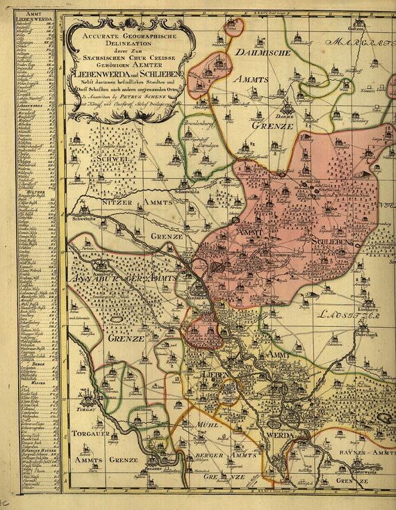  Deutschland - 48 Bll. Teilkarten von Deutschland.