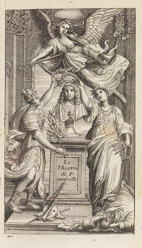 Pierre Corneille - Le Theatre. Poems. 9 Bde., 1669-1682. - 