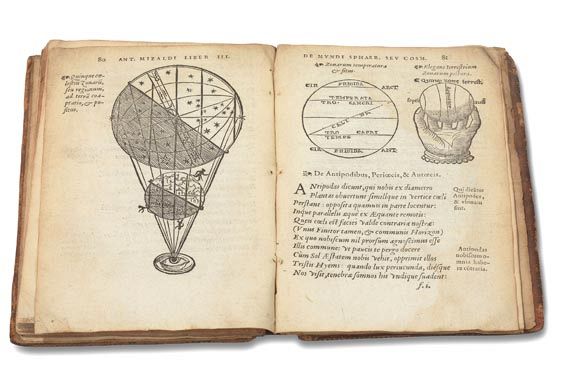 Antoine Mizauld - Mizaldi Monluciani, Mundi sphaera. 1552 (2) - 
