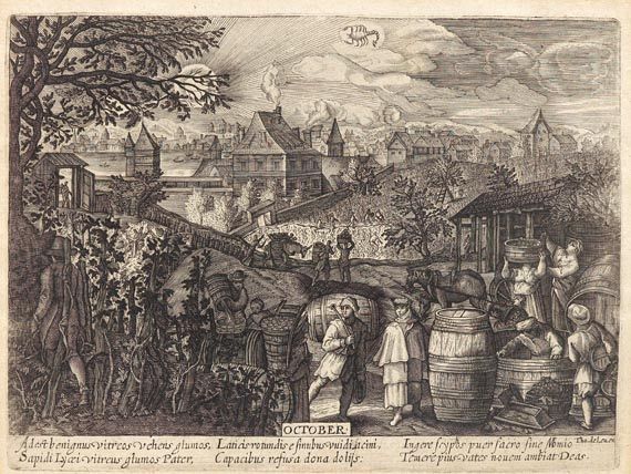 Isaac Briot - Jahreszeiten. - 